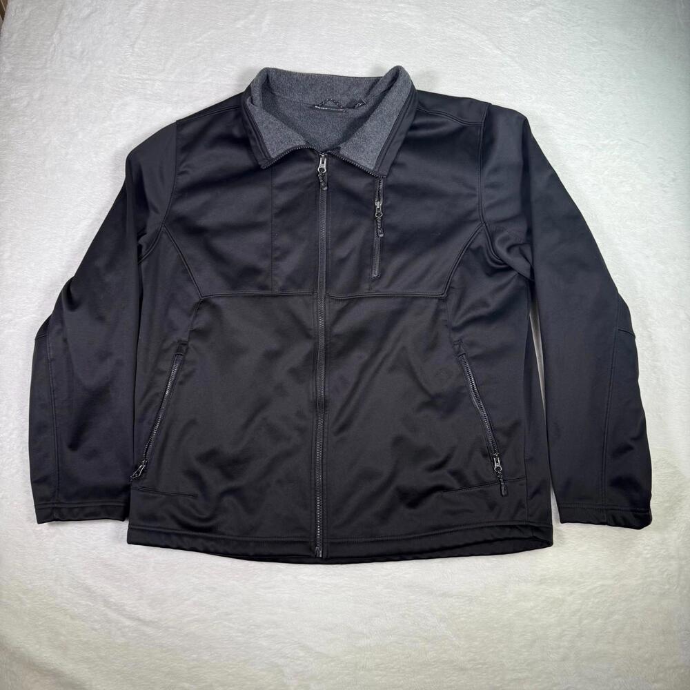 SWISS TECH JACKET Men's SIZE‎ LARGE (42-44) Full Zip BLACK
